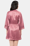 Amante Cotton Elastane Robe - Purple — thumbnail 4